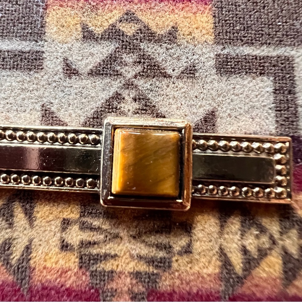 Two Gold Tie Clips - Picture 2 of 4